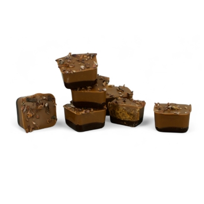 Minipralinky - Káva a nugát