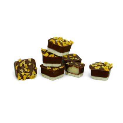 Minipralinky - Maracuja a vanilka