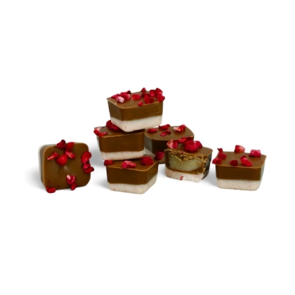 Minipralinky - Šampaňské a maliny