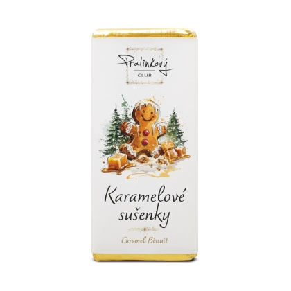 Pralinková čokoláda - Karamelové sušenky