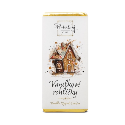 Pralinková čokoláda - Vanilkové rohlíčky