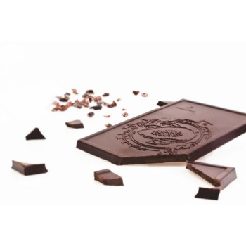 75% hořká čokoláda, Ekvádor,  Bean to bar, bio, vegan